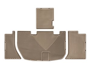 Honda Odyssey Floor Mats - Rear - WeatherTech - Rubber - Tan - `05-`10