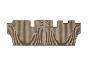Honda Odyssey Rear Rubber Mats - WeatherTech - All-Weather - Tan - `05-`10