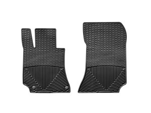 Mercedes-Benz E-Class Rubber Mats - Front - WeatherTech - All-Weather - Black - `10-`27