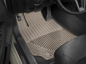 Mercedes-Benz E-Class Sedan Floor Mats - Rubber - Front - WeatherTech - All-Weather - Tan - `10-`27 Mercedes-Benz E-Class Sedan Floor Mats - Rubber - Front - WeatherTech - All-Weather - Tan - `10-`27