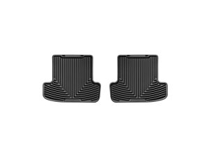 Mercedes-Benz E-Class Floor Mats - Rear - WeatherTech - Rubber - Black - `10-`27