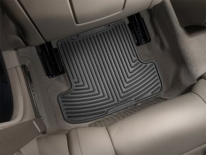 Mercedes-Benz E-Class Floor Mats - Rear - WeatherTech - Rubber - Black - `10-`27