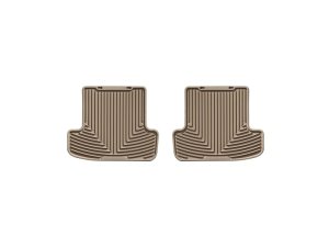 Mercedes-Benz E-Class Rear Rubber Mats - WeatherTech - All-Weather - Tan - `10-`27