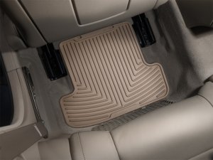 Mercedes-Benz E-Class Rear Rubber Mats - WeatherTech - All-Weather - Tan - `10-`27