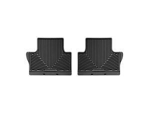 Volvo S80 Floor Mats - Rear - WeatherTech - Rubber - Black - `07-`14