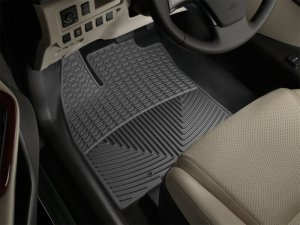 Lexus HS Rubber Floor Mats - Front - WeatherTech - All-Weather - Black - `10-`27