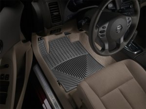 Nissan Altima Floor Mats - Front - WeatherTech - All-Weather Rubber - Black - `07-`12 Nissan Altima Floor Mats - Front - WeatherTech - All-Weather Rubber - Black - `07-`12