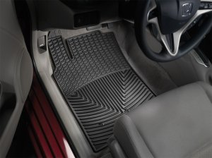 Honda Insight Floor Mats - Front - WeatherTech - All-Weather - Black - `10-`27