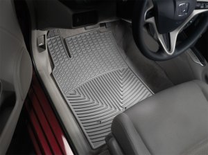 Honda Insight Floor Mat Set - Front - WeatherTech - Rubber - Grey - `10-`27