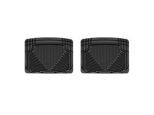 Lincoln Navigator Floor Mats - Rear - WeatherTech - Rubber - Black - `03-`06