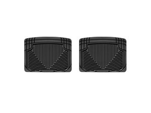 Lincoln Navigator Floor Mats - Rear - WeatherTech - Rubber - Black - `03-`06