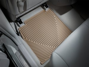 Toyota Avalon Rubber Floor Mats - Rear - WeatherTech - All-Weather - Tan - `05-`10 Toyota Avalon Rubber Floor Mats - Rear - WeatherTech - All-Weather - Tan - `05-`10