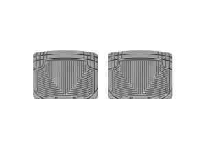 Lincoln Navigator Floor Mats - Rear - WeatherTech - All-Weather Rubber - Grey - `03-`06