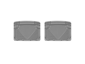 Lincoln Navigator Floor Mats - Rear - WeatherTech - All-Weather Rubber - Grey - `03-`06