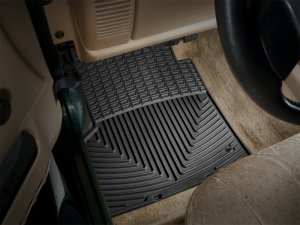 Jeep Wrangler Rubber Mats - Front - WeatherTech - All-Weather - Black - `97-`06