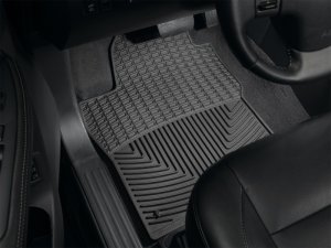 Nissan Titan Floor Mats - Front - WeatherTech - Rubber - Black - `08-`11