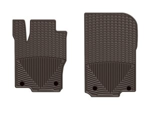 Mercedes-Benz GLE-Class Floor Mats - Front - WeatherTech - All-Weather - Cocoa - `16-`27