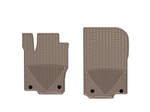 Mercedes-Benz ML-Class Floor Mats - Front - WeatherTech - Rubber - Tan - `12-`27