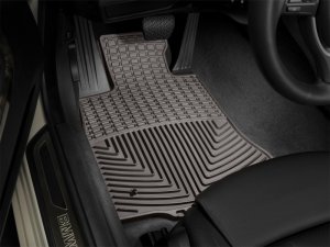 BMW 6-Series Floor Mats - Front - WeatherTech - All-Weather - Cocoa - `12-`15