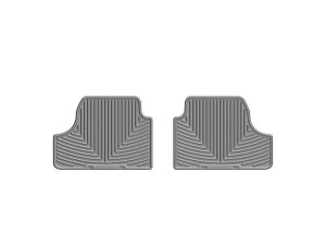 BMW 3 Series Floor Mats - Rear - WeatherTech - Rubber - Grey - `98-`06