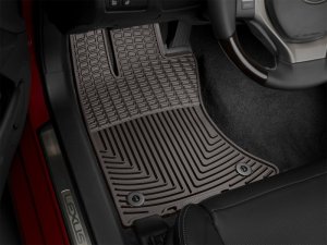 Lexus GS Floor Mats - Front - WeatherTech - All Weather - Cocoa - `13-`27