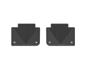 Lexus GS Floor Mats - Rear - WeatherTech - All-Weather - Black - `13-`27