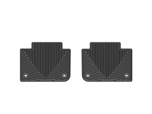 Lexus GS Floor Mats - Rear - WeatherTech - All-Weather - Black - `13-`27