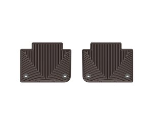 Lexus GS Floor Mats - Rear - WeatherTech - All-Weather - Cocoa - `13-`27