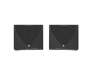 Lexus ES Rubber Mats - Rear - WeatherTech - All-Weather - Black - `13-`27