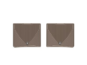 Lexus ES Floor Mats - Rear - WeatherTech - All-Weather Rubber - Tan - `13-`27
