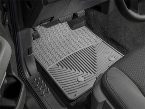 Mercedes-Benz GLK-Class Floor Mats - Front - WeatherTech - All-Weather Rubber - Grey - `13-`27