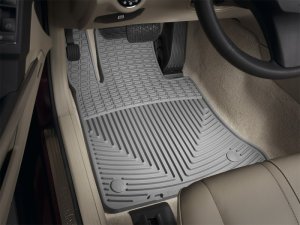 Mercedes-Benz GLK-Class Floor Mats - Front - WeatherTech - All-Weather Rubber - Grey - `13-`27