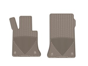 Mercedes-Benz GLK-Class Rubber Floor Mats - Front - WeatherTech - All-Weather - Tan - `13-`27