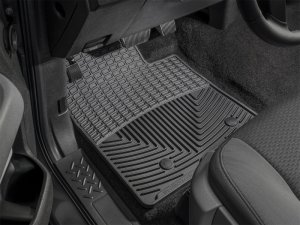 Infiniti JX Floor Mats - Front - WeatherTech - All-Weather Rubber - Black - `13-`27