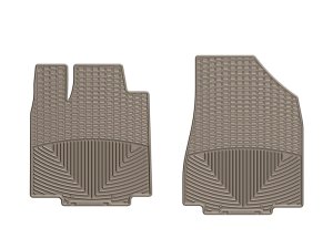 Infiniti JX Floor Mats - Front - WeatherTech - All-Weather - Tan - `13-`27