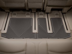 Infiniti JX Rubber Mats - Rear - WeatherTech - All-Weather - Cocoa - `13-`27
