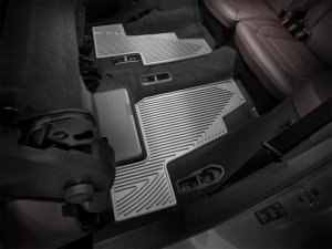 Mercedes-Benz GL-Class Floor Mats - Rear - WeatherTech - All-Weather Rubber - Grey - `13-`27