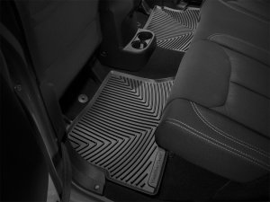 Jeep Wrangler Rear Rubber Mats - WeatherTech - Black - `14-`27