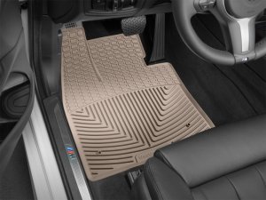 BMW X5 Front Rubber Mats - WeatherTech - All-Weather - Tan - `14-`15