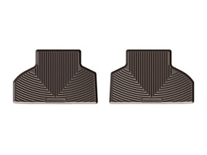 BMW X5 Floor Mats - Rear - WeatherTech - All-Weather - Cocoa - `14-`15