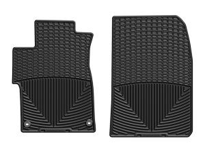 Honda Civic Floor Mats - Front - WeatherTech - Rubber - Black - `12-`14