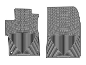 Honda Civic Floor Mats - Front - WeatherTech - Rubber - Grey - `12-`15