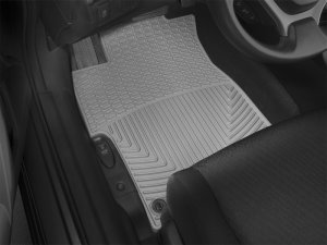 Honda Civic Floor Mats - Front - WeatherTech - Rubber - Grey - `12-`15