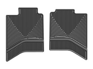 Dodge Ram Rubber Mats - Rear - WeatherTech - Black - `02-`14
