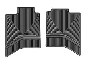 Dodge Ram Rubber Mats - Rear - WeatherTech - Black - `02-`14