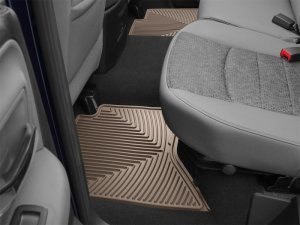 Dodge Ram 1500 Floor Mat Set - Rear - WeatherTech - All-Weather Rubber - Tan - `02-`14
