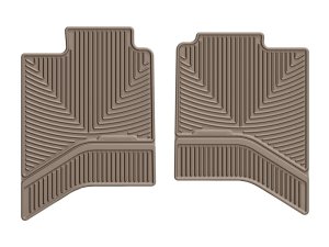 Dodge Ram 1500 Floor Mat Set - Rear - WeatherTech - All-Weather Rubber - Tan - `02-`14