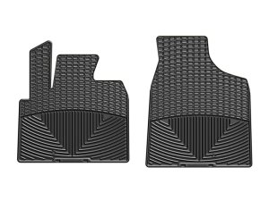 Chrysler Town & Country Floor Mats - Front - WeatherTech - Rubber - Black - `11-`16 Chrysler Town & Country Floor Mats - Front - WeatherTech - Rubber - Black - `11-`16