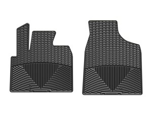 Dodge Grand Caravan Floor Mats - Front - WeatherTech - Rubber - Black - `11-`16