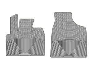 Chrysler Town & Country Floor Mats - Front - WeatherTech - Rubber - Grey - `11-`16